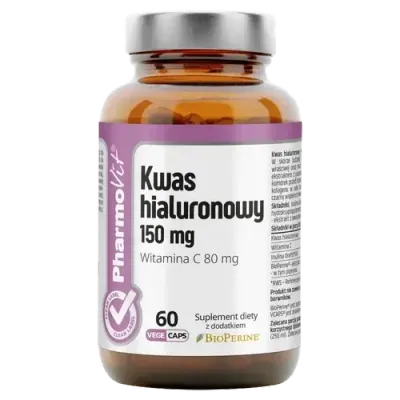 Pharmovit Гиалуроновая кислота 150 мг пищевая добавка, 60 капсул