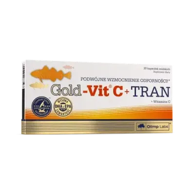 Диетическая добавка Gold-Vit C + Tranium, 30 капсул