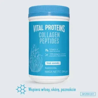 Vital Proteins Colagen Peptides Питьевой коллаген - нейтральный вкус, пищевая добавка, 284 г