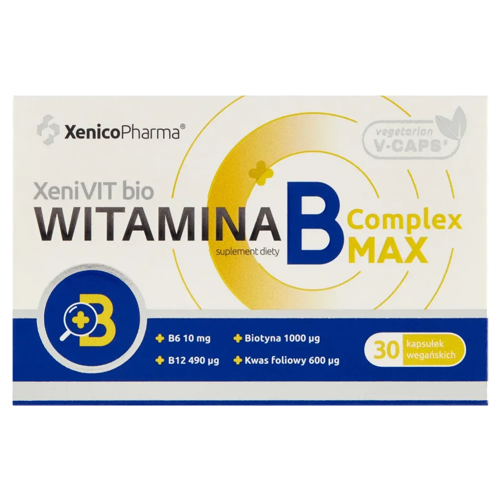 Диетическая добавка Vitamin B Complex MAX, 30 капсул