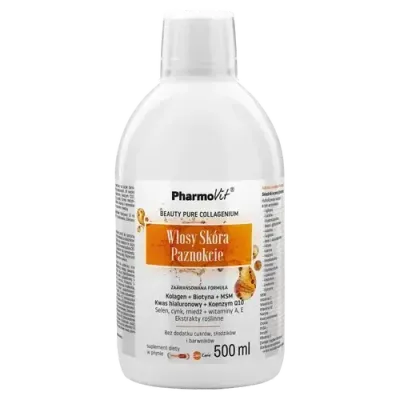 Pharmovit Hair Skin Nails диетическая добавка, 500 мл