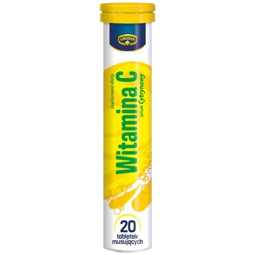 Шипучие таблетки Krüger Vital Power Vitamin C, 84 г