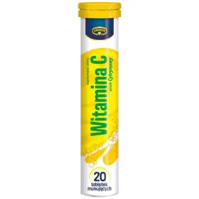 Шипучие таблетки Krüger Vital Power Vitamin C, 84 г