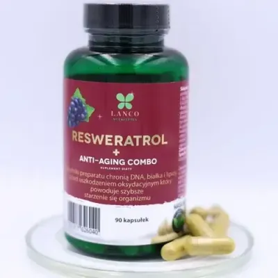 Lanco Nutritions Resveratrol + Anti-Aging Combo - 90 капсул