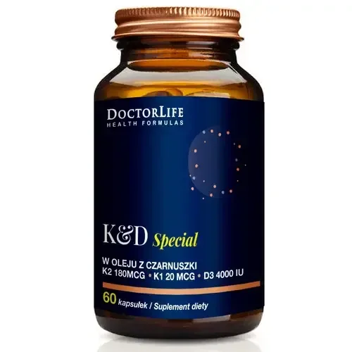 Doctor Life K&D Special в масле черного тмина - 60 капсул