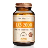 Doctor Life D3 2000 холекальциферол из ланолина 2000 МЕ - 120 капсул — фото 1