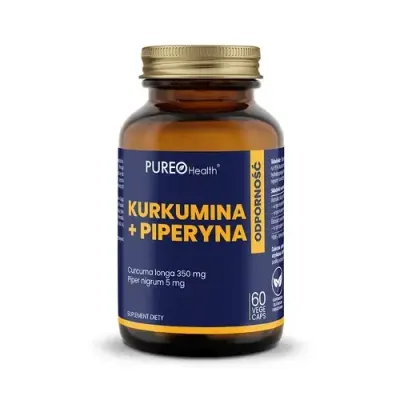 Pureo Health - куркумин + пиперин, 60 капсул
