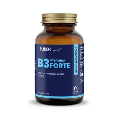 Pureo Health - Витамин B3 Forte, 60 капсул