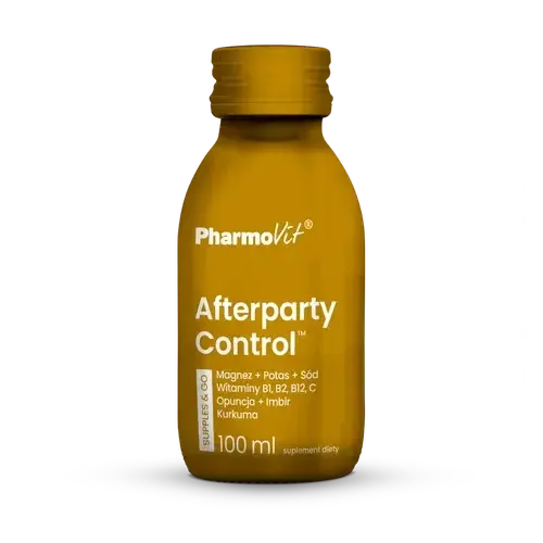 Pharmovit Supples & Go Afterparty Control - поддержка после чрезмерного употребления алкоголя, 100 мл