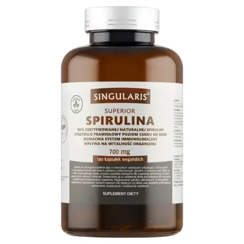 Singularis Superior Spirulina 700 мг - 180 капсул
