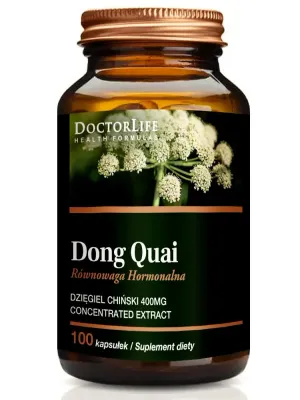 Doctor Life Dong Quai 500 мг - китайский дягиль, 100 капсул