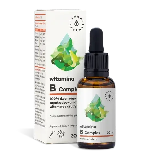Aura Herbals Капли с комплексом витаминов B, 30 мл