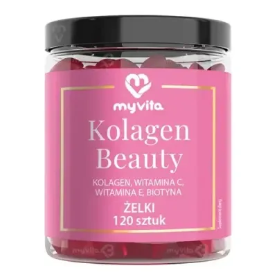 MyVita Beauty Collagen - натуральные желейные бобы, 120 шт.