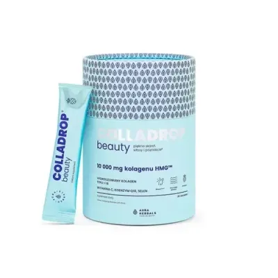 Colladrop Beauty - Коллаген HMG 10000 мг, 30 пакетиков со вкусом ананаса