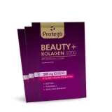 Protego Beauty + Collagen 5000 - 30 пакетиков со вкусом клубники и малины — фото 2