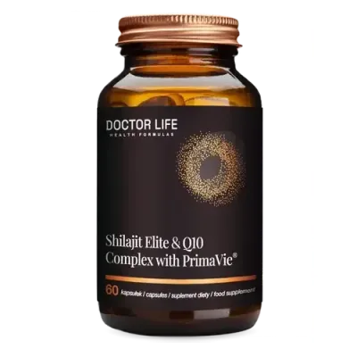 Doctor Life Shilajit Elite & Q10 Complex PrimaVie 60 капсул