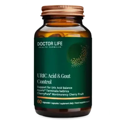 Doctor Life URIC Acid & Gout Control 60 капсул