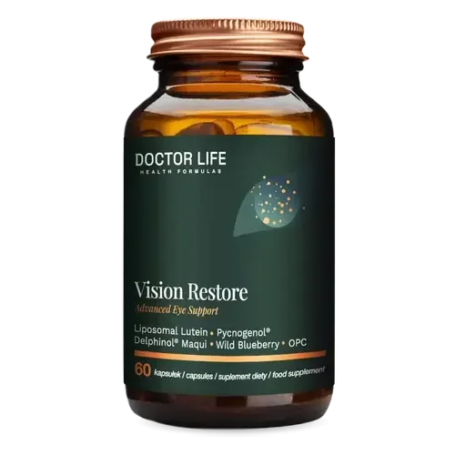 Doctor Life Vision Restore Lutein Pycnogenol 60 капсул
