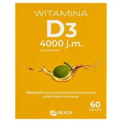 Витамин D3 4000 МЕ. - 60 капсул