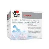 Doppelherz System Kollagen Beauty - жидкость, биологически активная добавка, 30 ампул по 25 мл — фото 1