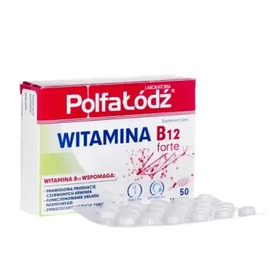 Polfa Lodz Витамин B12 - 50 таблеток