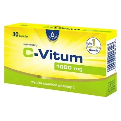 Диетическая добавка C-Vitum 1000 мг, 30 капсул