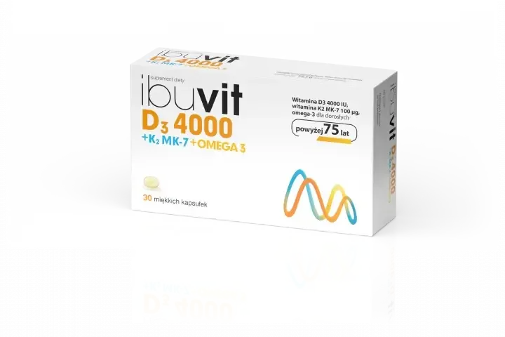 Ибувит D3 4000 + K2 MK-7 Омега 3 - 30 капсул