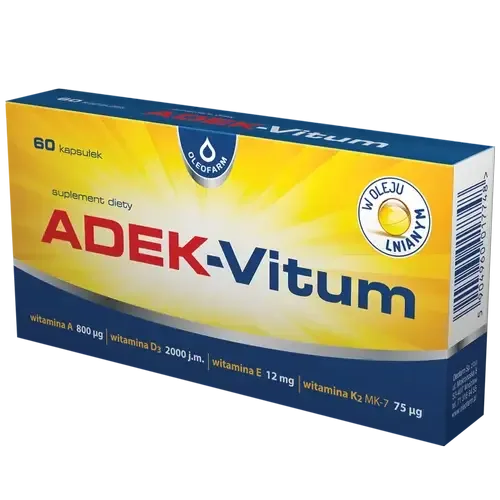 Oleofarm ADEK-Vitum диетическая добавка, 60 капсул