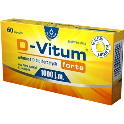 D-Vitum Forte 1000 - 60 капсул