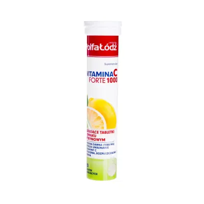 Polfa-Łodź Vitamin C Forte 1000 - 20 шипучих таблеток
