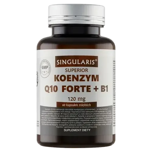 Singularis Superior Coenzyme Q10 Forte + B1 - 60 капсул