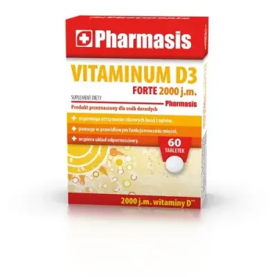 Pharmasis Vitaminum D3 Forte 2000 - 60 таблеток