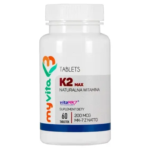 MyVita Natural Vitamin K2 200 mcg Max - 60 таблеток