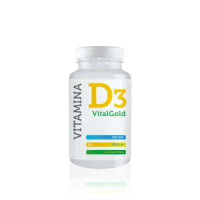 D3 VitalGold - 120 таблеток в пленочной оболочке