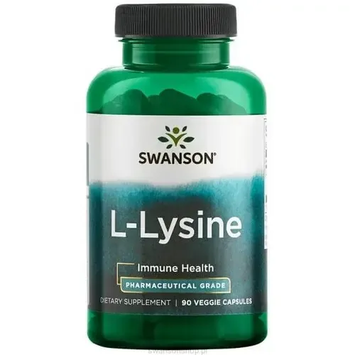 Swanson AjiPure L-лизин - 90 капсул