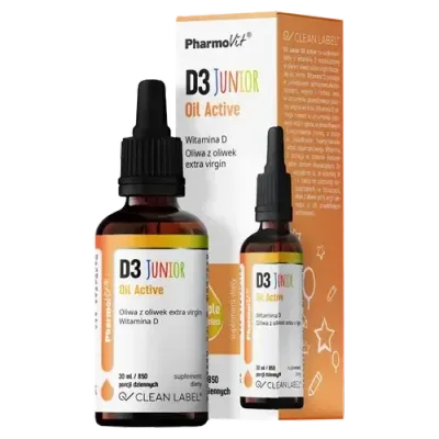 Pharmovit Clean Label D3 Junior Oil Active - 30 мл