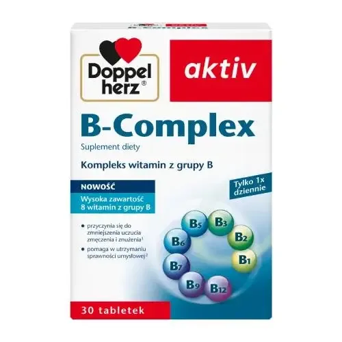 Диетическая добавка Doppelherz aktiv B-Complex, 30 таблеток