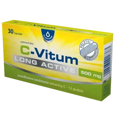 Oleofarm C-Vitum Long Active диетическая добавка, 30 капсул