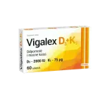 Диетическая добавка Vigalex D3 + K2, 60 таблеток — фото 1