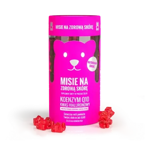 Плюшевые мишки Noble Health для здоровой кожи - 60 гелей