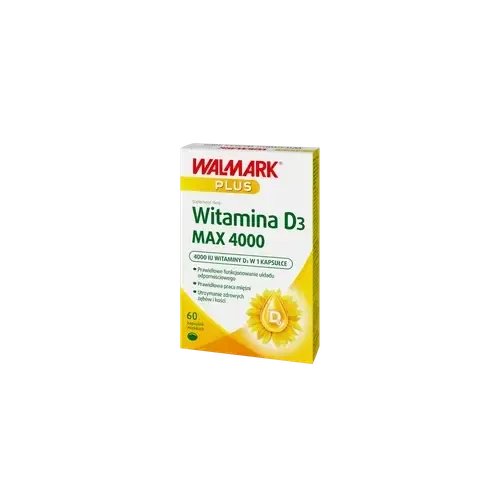 Walmark Plus Vitamin D3 MAX 4000 - 60 мягких капсул