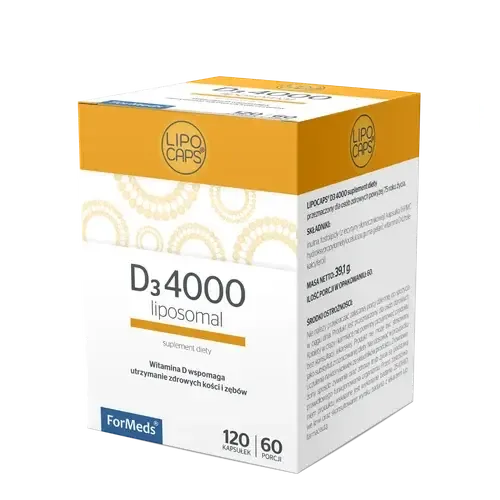 Lipocaps D3 4000 - 120 капсул