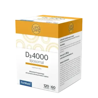 Lipocaps D3 4000 - 120 капсул