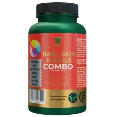 Lanco Nutritions Hair, Skin & Nails Combo - для волос, кожи и ногтей, 60 капсул