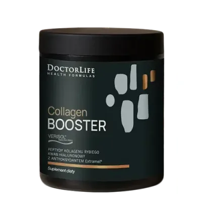 Doctor Life Collagen Booster Пептиды рыбьего коллагена + гиалуроновая кислота - 30 порций, 165 г