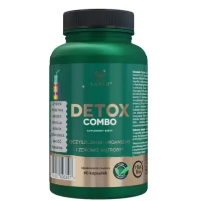 Lanco Nutrition Detox Combo Очищение организма 60 капсул