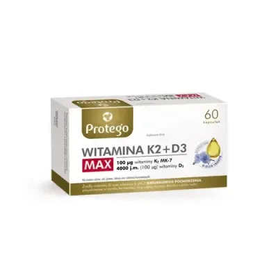 Protego Vitamin K2+D3 MAX - 60 капсул