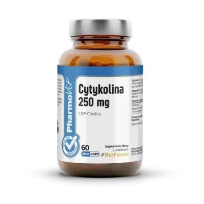 Pharmovit Clean Label Cyticoline 250 мг CDP-Choline - 60 капсул