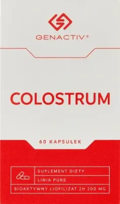 Диетическая добавка Genactiv Colostrum, 60 капсул