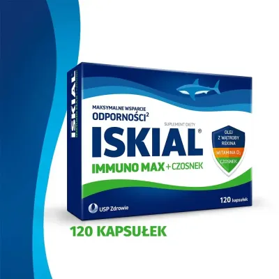Искиал Макс + Чеснок - 120 капсул